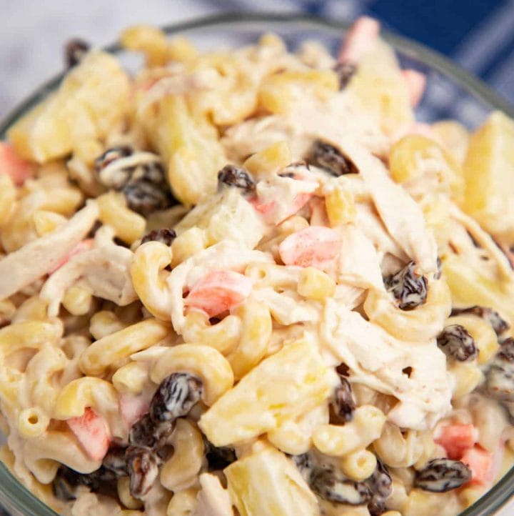 Filipino Chicken Macaroni Salad - Seaside Recipes