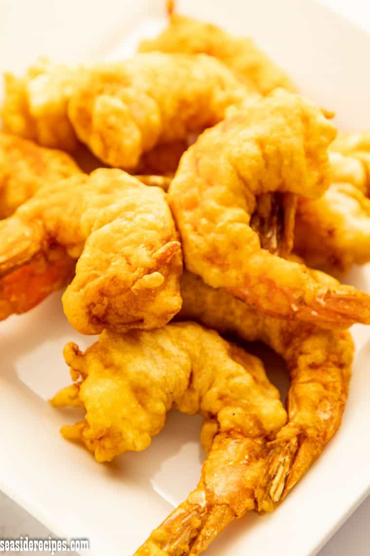 DeepFried Prawns (Camaron Rebosado) Seaside Recipes Tasty Deep