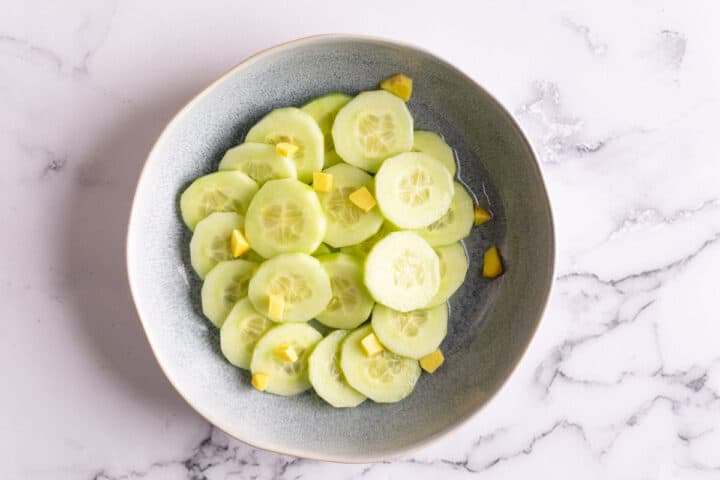 Filipino Cucumber Salad (Ensaladang Pipino) - Seaside Recipes