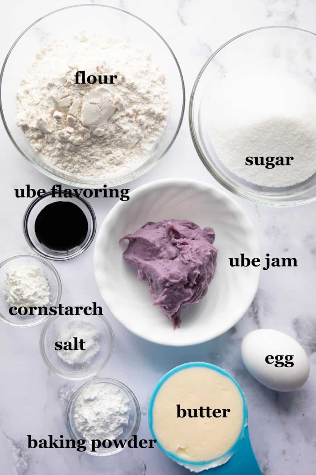 Ube Cookies with Ube Halaya (Ube Jam) Seaside Recipes