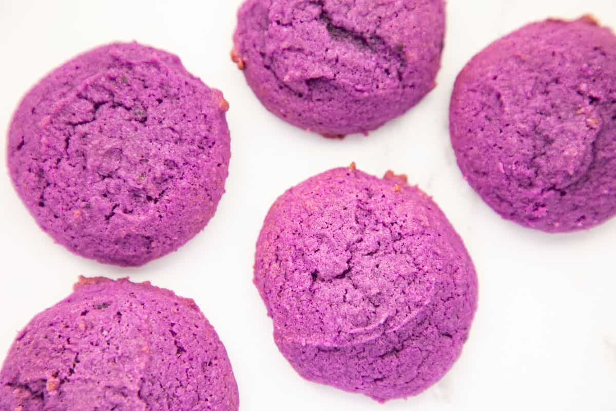 Ube Cookies with Ube Halaya (Ube Jam) Seaside Recipes