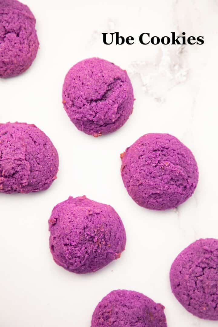 Ube Cookies with Ube Halaya (Ube Jam) Seaside Recipes